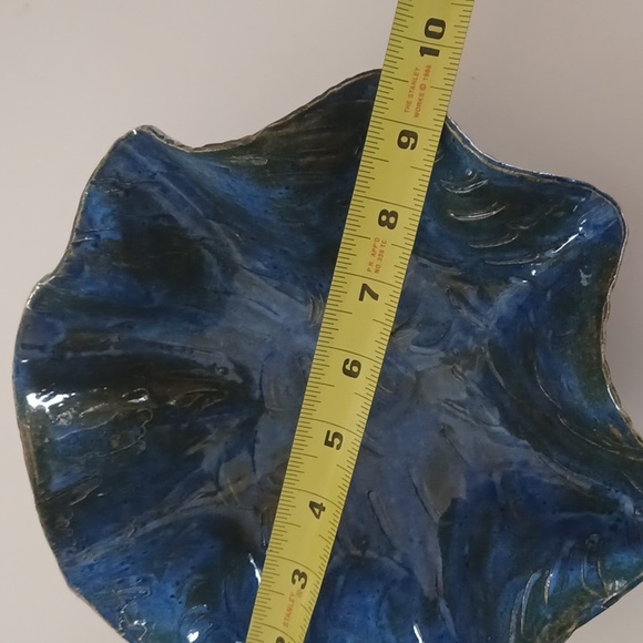 Handmade Glazed Pottery Bowl - Picture 6 of 7